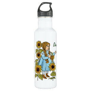 Garrafa Vintage Wizard de Oz Fairy Tale Dorothy Sunflower