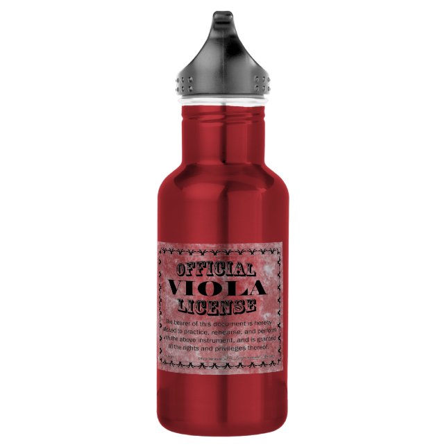 Garrafa Viola License (Direita)