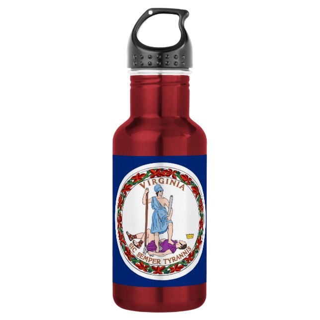 Garrafa Virginia State Flag Liberty Bottle (Frente)