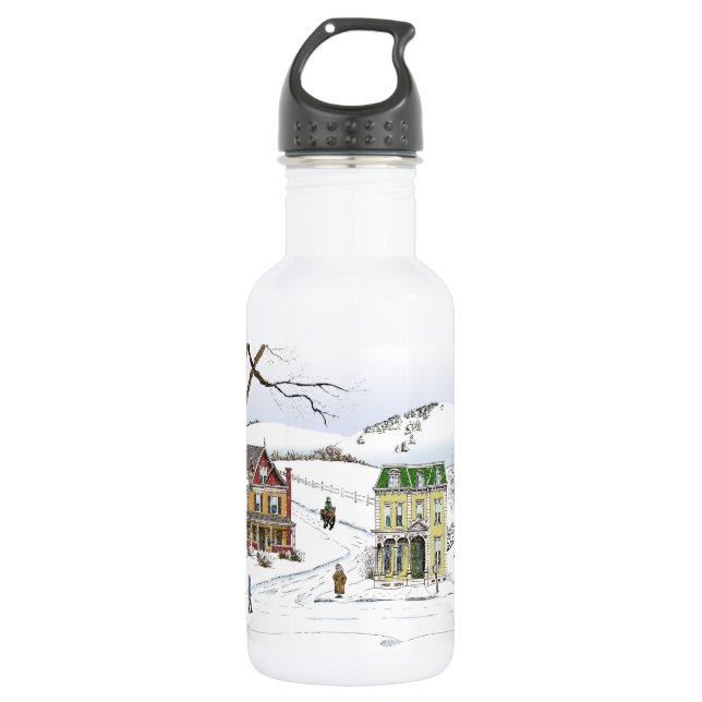 Garrafa Vizinhança de inverno (Frente)