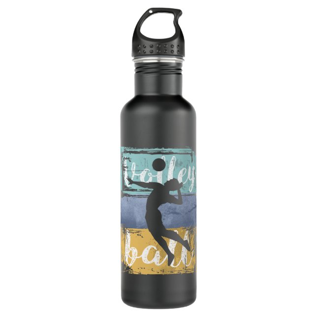 Garrafa Voleibol Teto - Voltage Retro Voleibol (Frente)