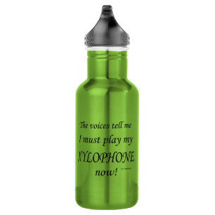 Garrafa Vozes Xylophone Dizem que devem jogar