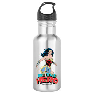 Garrafa W84   Ser A Mulher Maravilha Herdeira Arte Em Quad