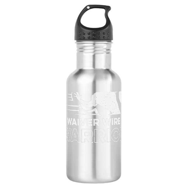 Garrafa WAIVER WIRE WARRIOR Essential T Shirt (Frente)