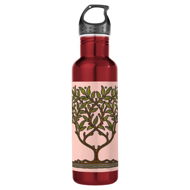 Garrafa Wallpaper Floral William Morris Tree Frieze (Frente)