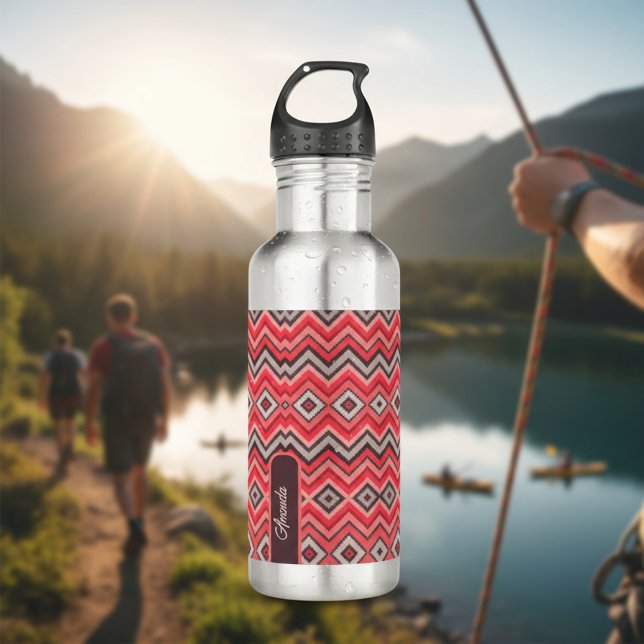 Garrafa Warm Chevron (Criador carregado)