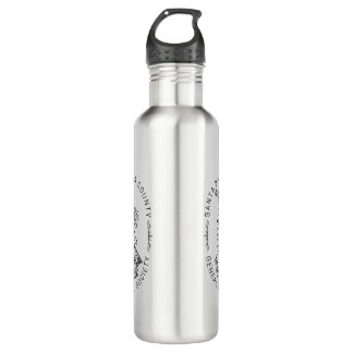 Garrafa Water Bottle - Books & Florals