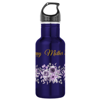 Garrafa Water Bottle with Floral Arrangement and Mother's 