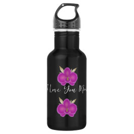 Garrafa Water Bottle with Floral Pattern and Mother's Day