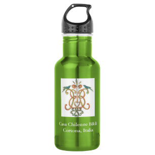 Garrafa Waterbottle do logotipo de Chilenne das casas