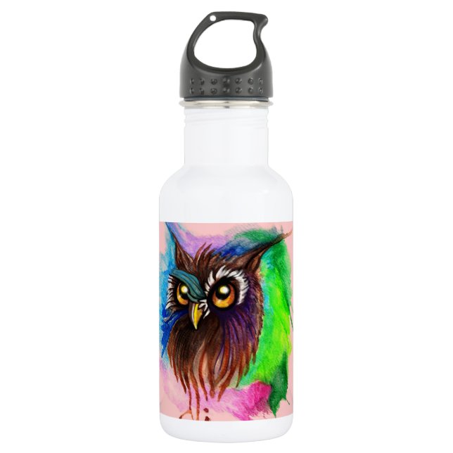 Garrafa Watery Wood Owl (Frente)