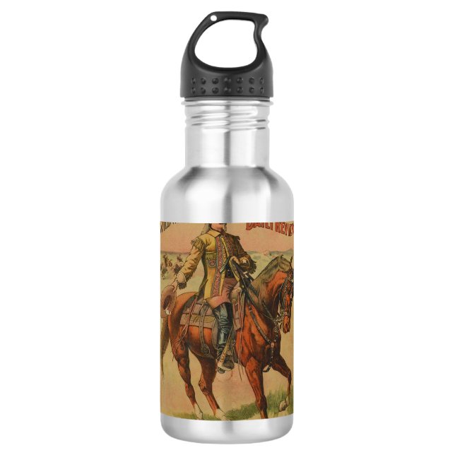 Garrafa Western Buffalo Bill Wild West (Frente)