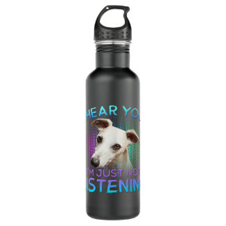 Garrafa Whippet, ouço você não ouvir