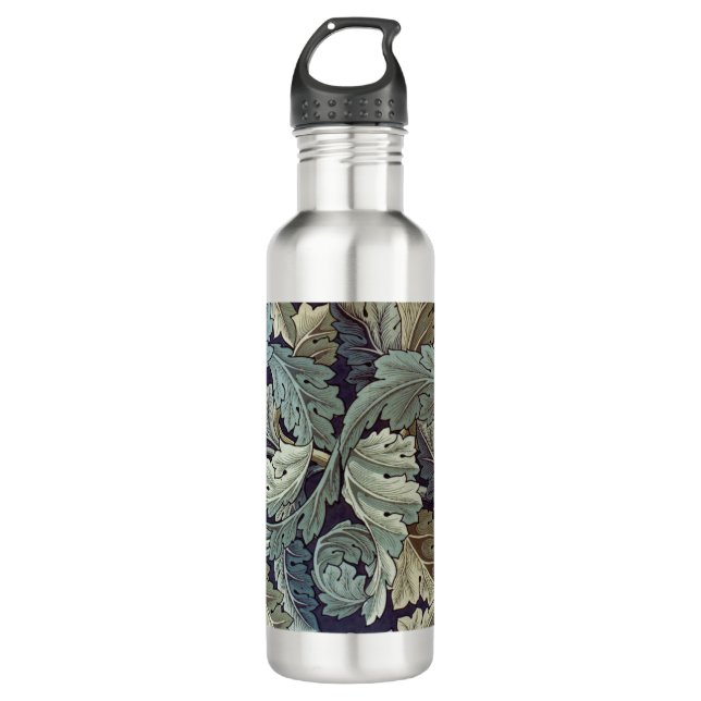 Garrafa William Morris Acanthus Wallpaper Folhas (Frente)