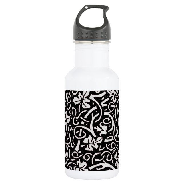 Garrafa William Morris Grapevine Vine Leaf Patterno (Frente)