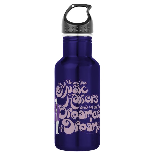 Garrafa Willy Wonka - Criadores de Música, Sonhadores de S (Frente)