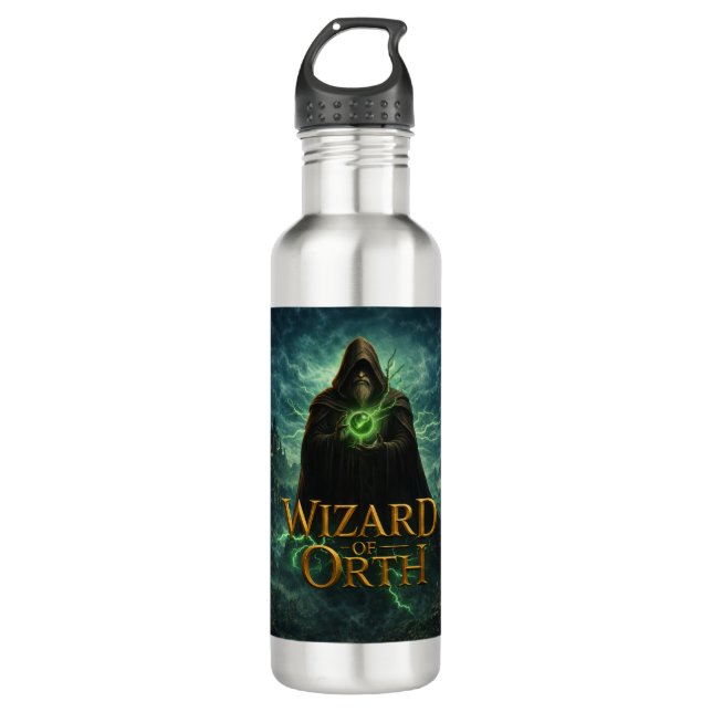 Garrafa Wizard of Orth Logo Water Bottle (Frente)