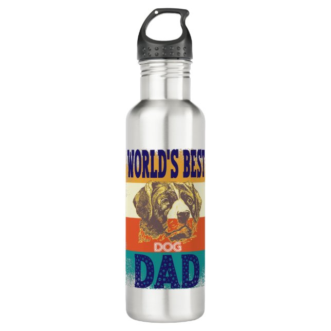 Garrafa world's best dog dad (Frente)