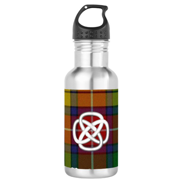 Garrafa Xadrez Colorida Buchanan Tartan (Frente)