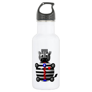 Garrafa Zebra com Zíper