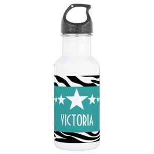 Garrafa Zebra Sassy da estrela da cerceta