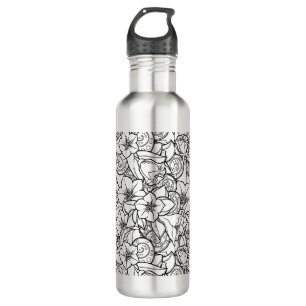 Garrafa Zendoodle florido