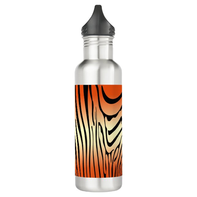 Garrafa Zesty Zebra Orange (Esquerda)