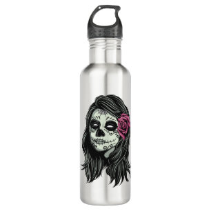 Garrafa Zombie Woman nome personalizado garrafas d'água