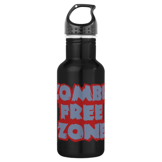 Garrafa Zona Livre Zombie - escolha a cor (Frente)