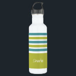 Garrafas de água feitas sob encomenda do monograma<br><div class="desc">Mude o campo do texto a o que você quer. Você pode igualmente mudar a pia batismal e seus tamanho e cor usando "personalizam-na" função,  assim como adicionam-nos mais campos do texto se você deseja. Veja minha loja para mais artigos com,  e escolhas da cor,  deste design.</div>