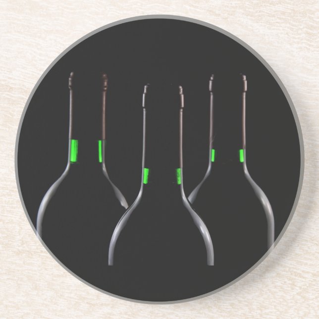 Garrafas de Vinho Porta copos de Barragem Negra (Frente)