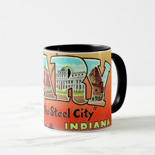 Gary Indiana - Steel City Postcard Caneca
