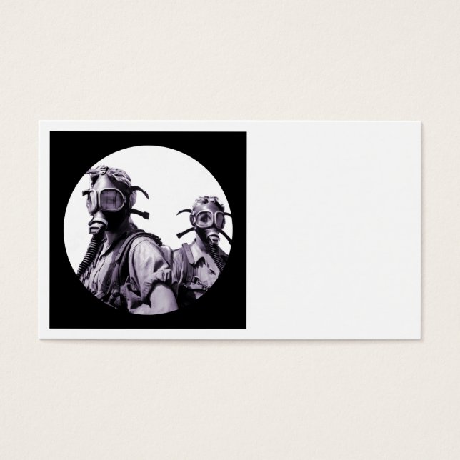 Gás-Máscaras em Roxo (Frente)