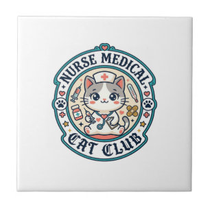 Gata Médica Enfermeira Design Engraçado Amante de