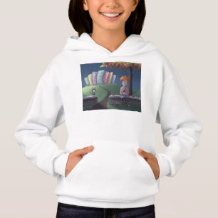 Gata no parque Hoodie