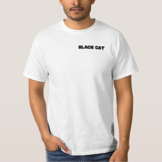 Gata Preta – Amigável com Escolha e Camiseta Engra