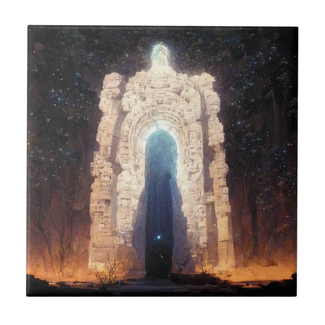 Gate To Eternity Fantasy Sci-Fi Art (Frente)