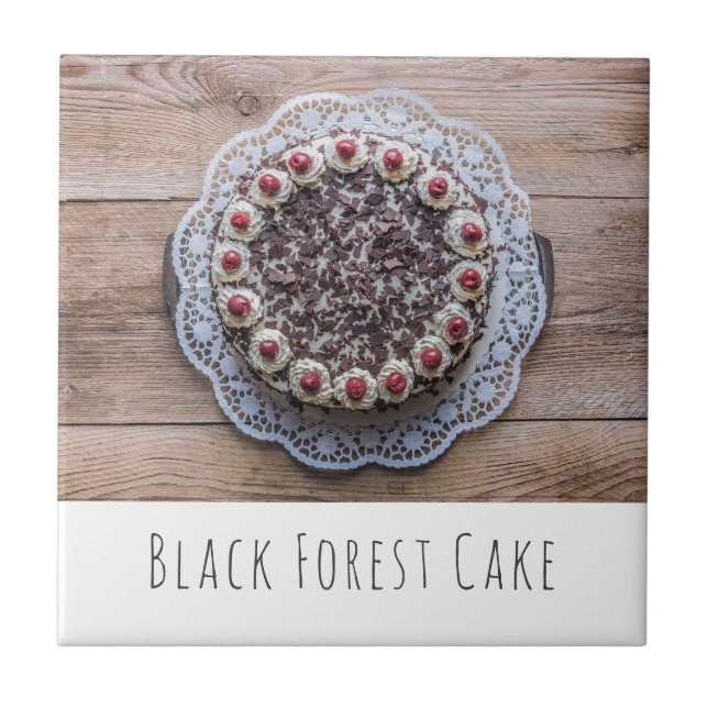 Gateau de Bolo da Floresta Negra para Confeitórios (Frente)
