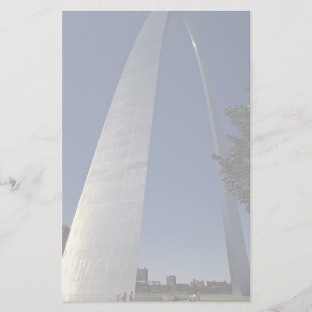 Gateway Arch, Rua Louis, Missouri, EUA (Frente)