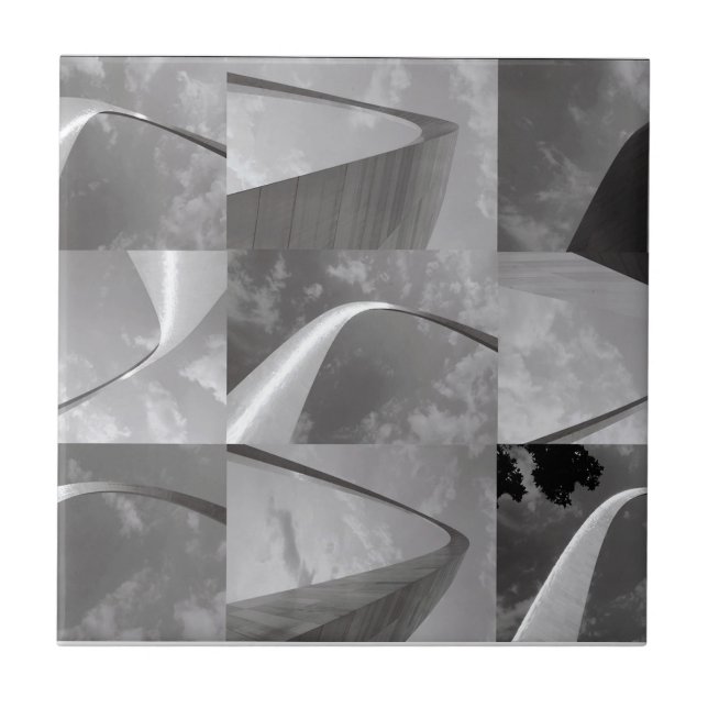 Gateway famoso para o oeste da Rua Louis Arch (Frente)