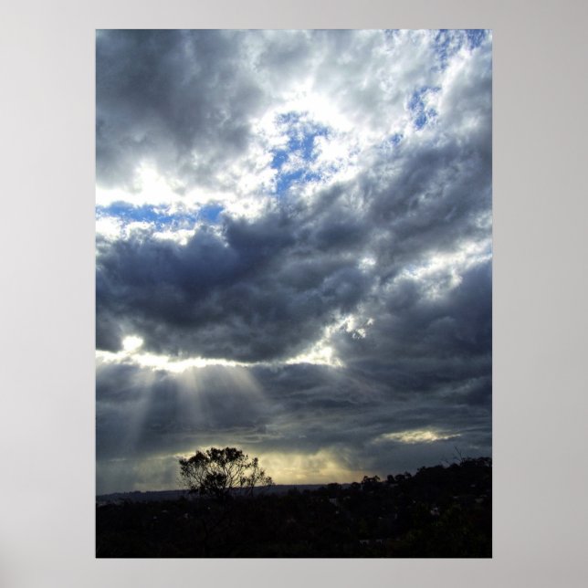 Gathering of the Clouds Poster (Frente)