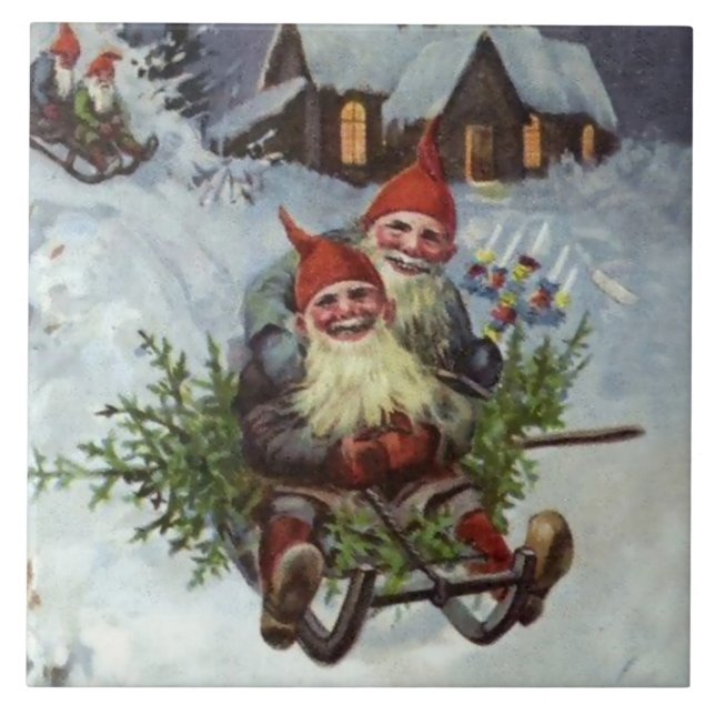 "Gathering Pine Boughs", por Jenny Nystrom (Frente)