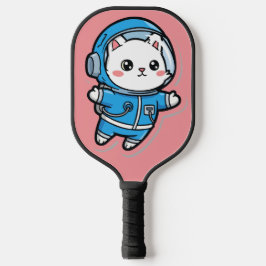 Gatinho Astronauta Fotorpersonalizado Raquete de P