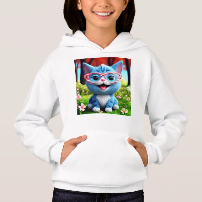 Gatinho Azul Sorridente E Bonito-55665 (Frente)