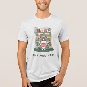 Gatinho Bibliófilo Desenho de Prateleira de Livros