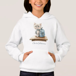 Gatinho Bonito com Mochilas Personalizadas