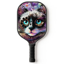 Gatinho Branco Siamês Gato Crocus Floral Personali