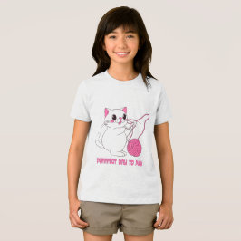 Gatinho Brincalhão com Bola de Linha