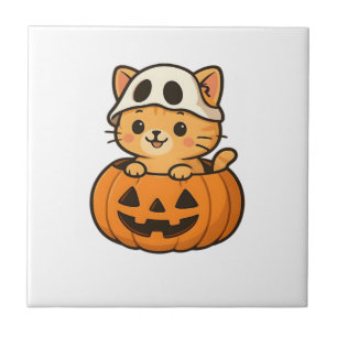 Gatinho de Halloween dentro de uma abóbora Camiset