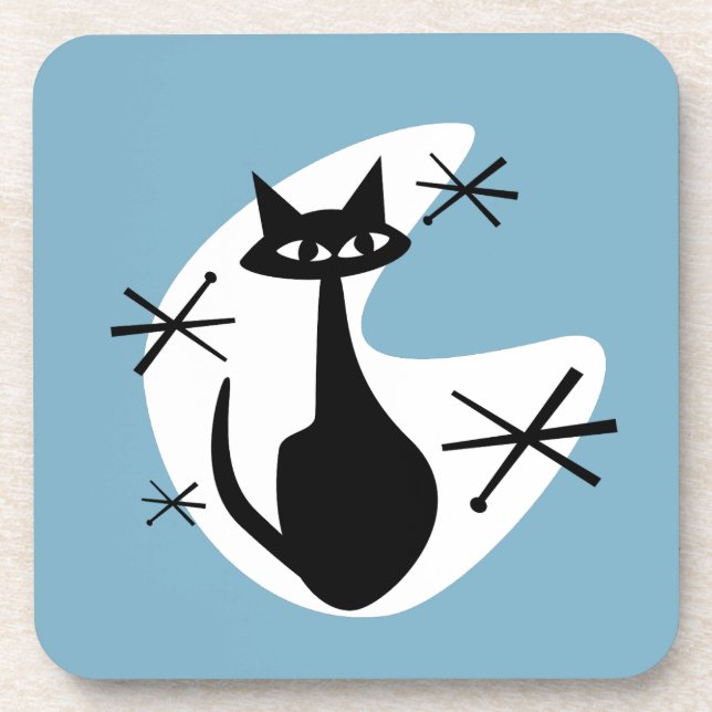 Gatinho de Idade Atômica do MCM Porta copos Boomer (Frente)